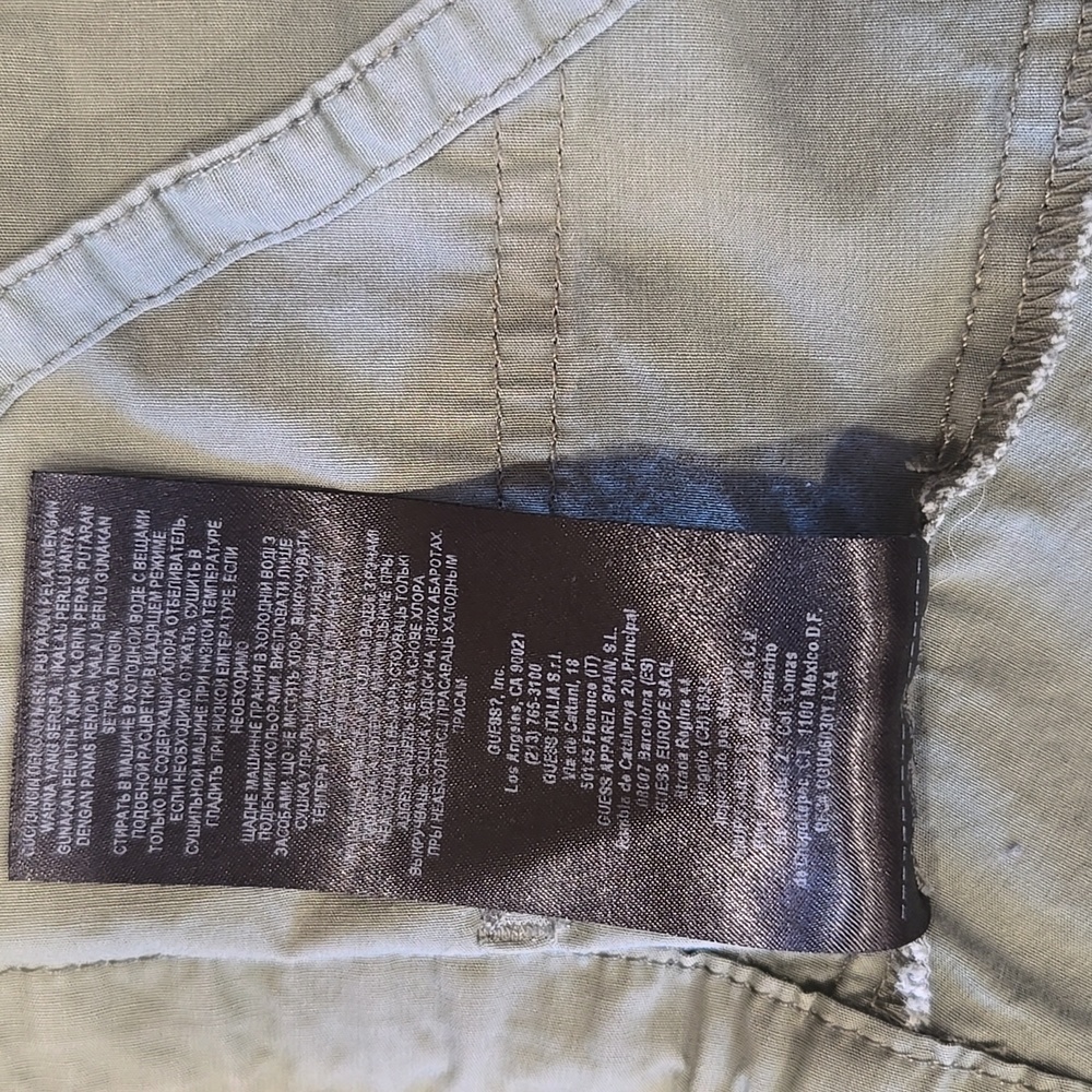 Guess Olive Utility Jacket - Picture 8 of 11